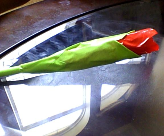 Duct Tape Rose Pen