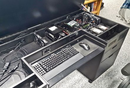 Building a Computer Desk / DIY Desk PC : 20 Steps (with Pictures ...