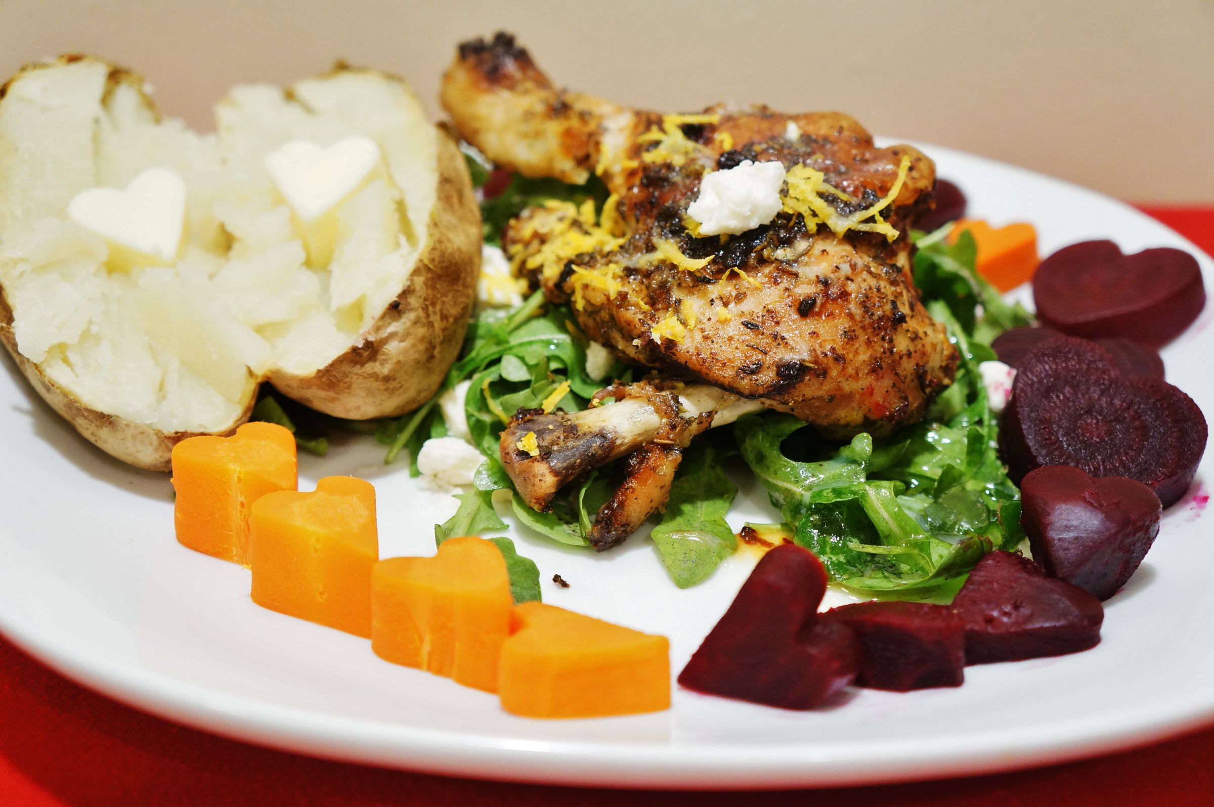 Roasted Chicken Dinner for Two 9 Steps Instructables