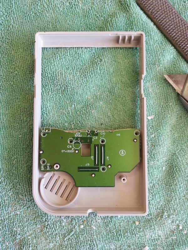 Game Boy Mod - Front Circuits