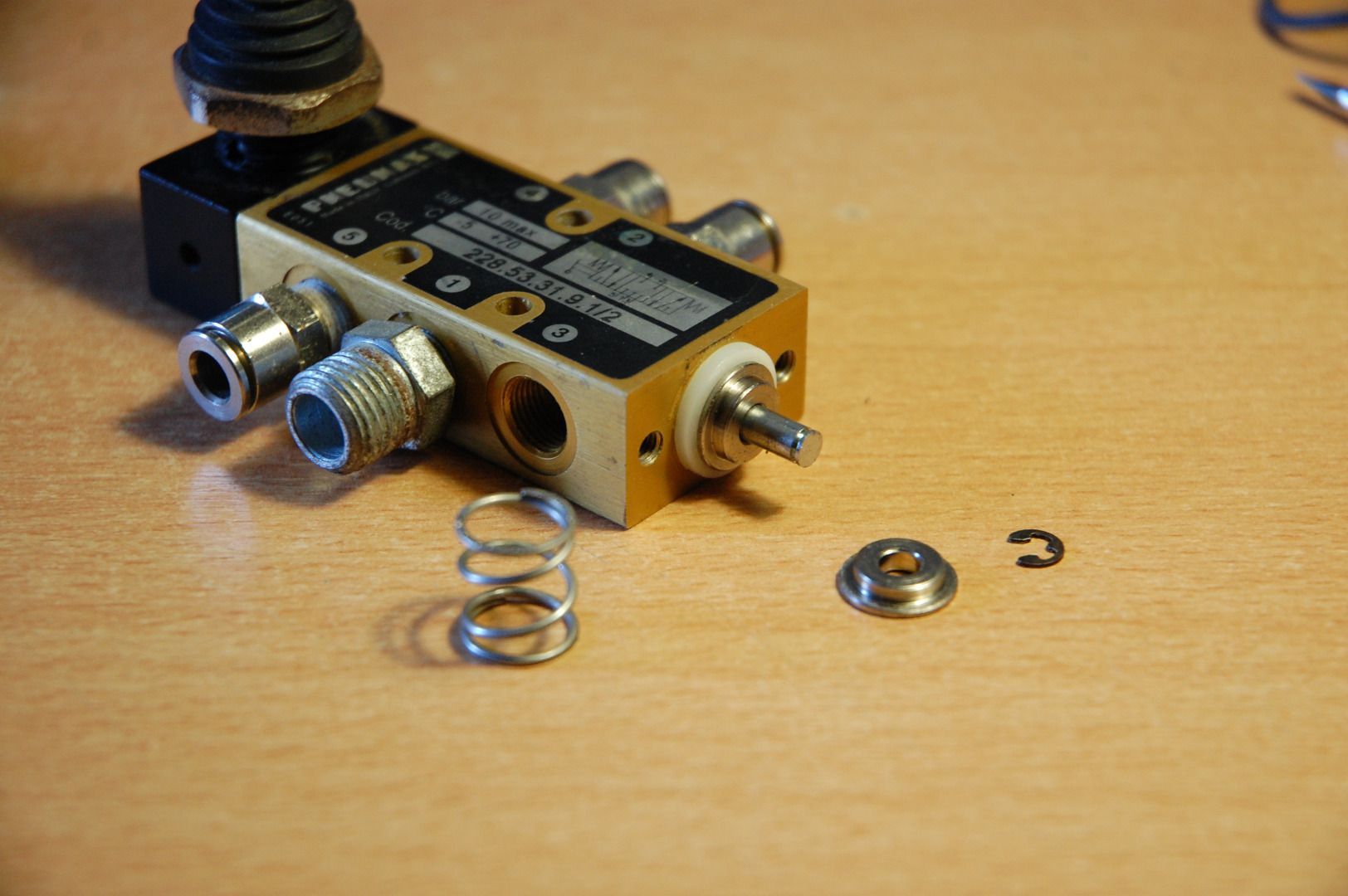 Modify a Pneumatic Valve for More Loose Operation 3 Steps Instructables