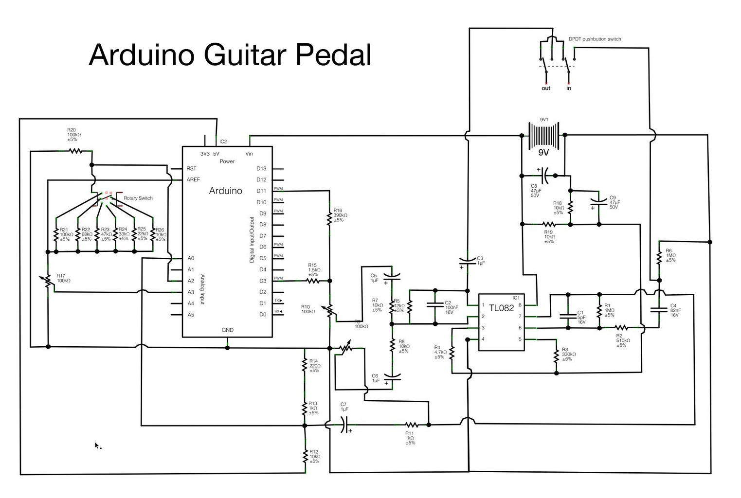 Arduino Guitar Pedal : 23 Steps (with Pictures) - Instructables