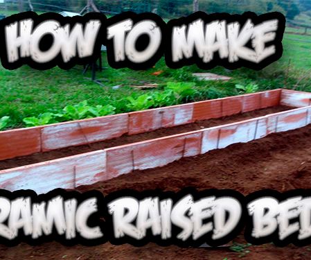 How to Make a Ceramic Raised Bed