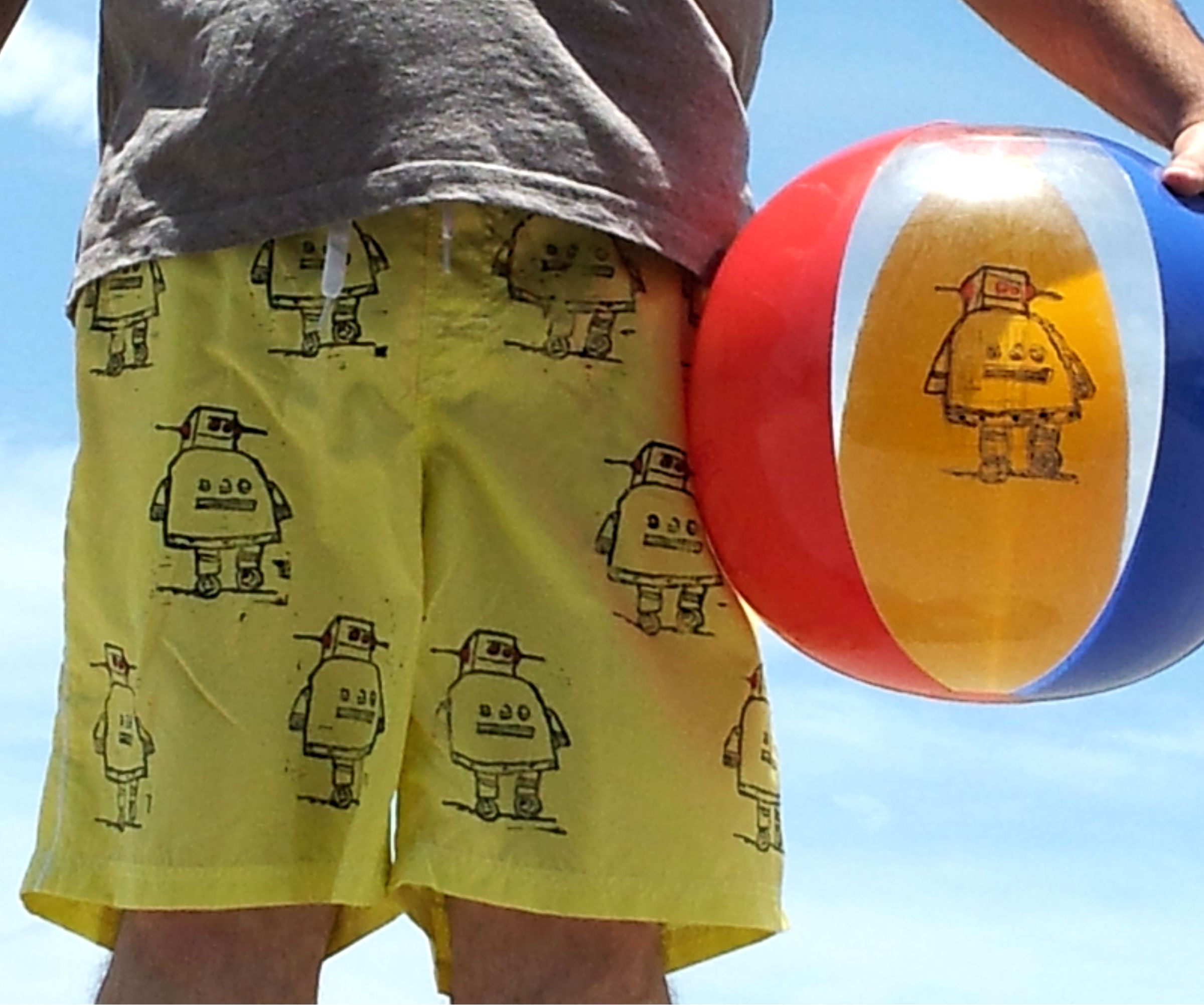 Instructables Robot Swim Shorts