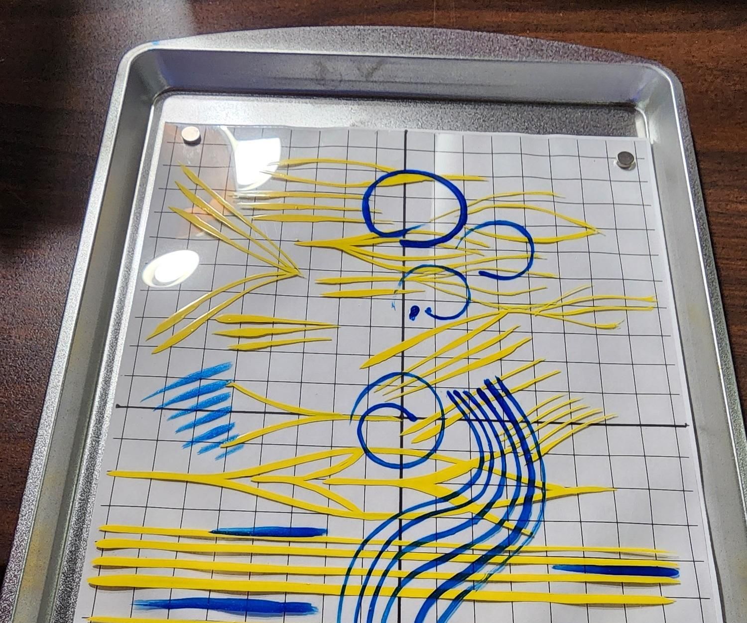Painting Hack Practice Sheet Magnet Hold Down