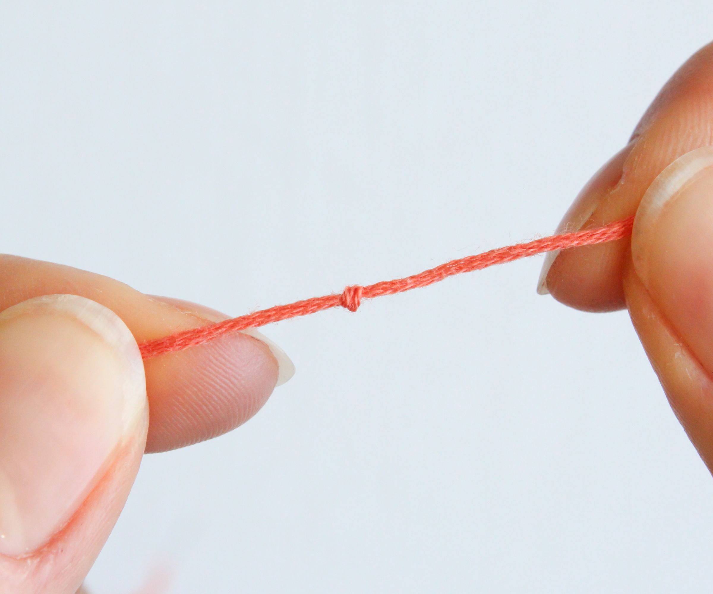 Threading Needles and Knotting Thread 4 Steps Instructables