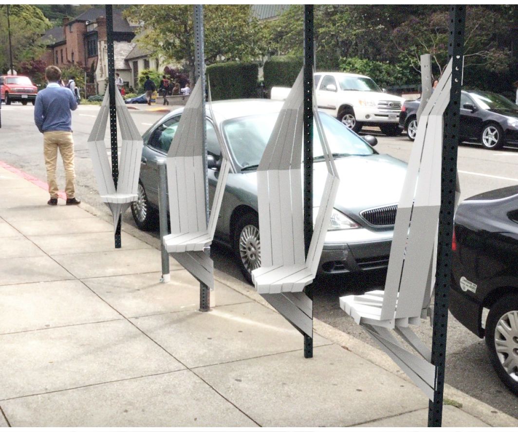 Parasitic Urban Furniture