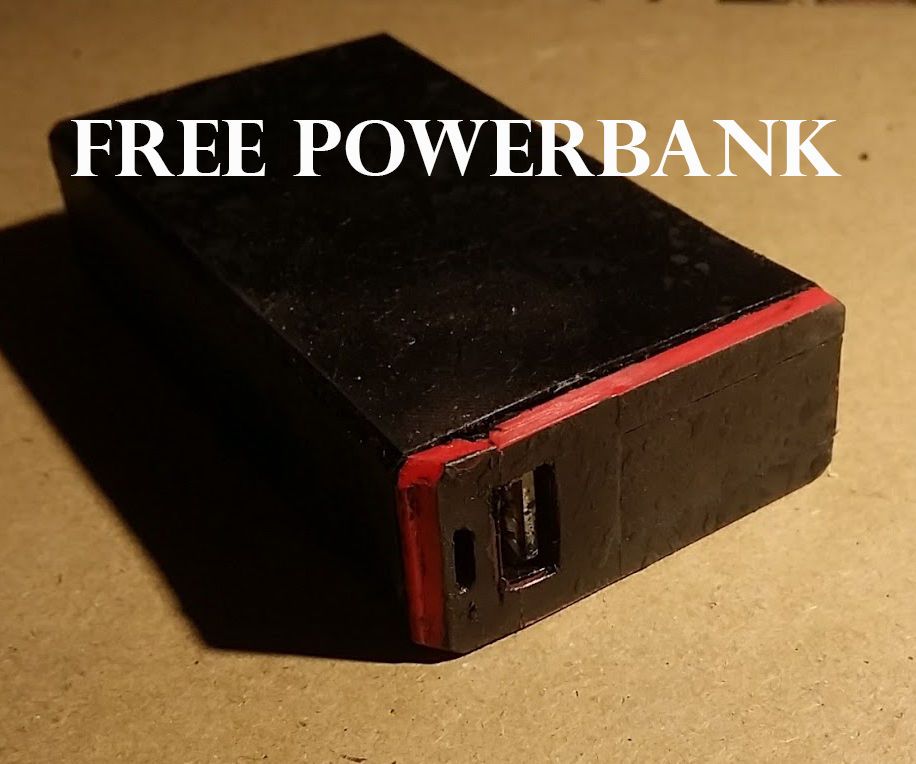 TicTac PowerPack: an Ecologically Friendly USB Powerbank From Free From Old Laptop Batteries