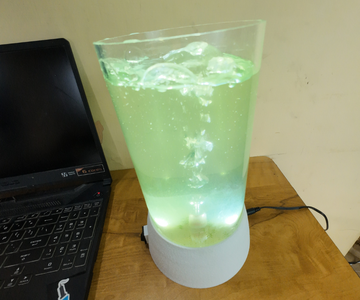 The Simplest Open Source Photobioreactor Designed for Desktop and Personal Use and Decor