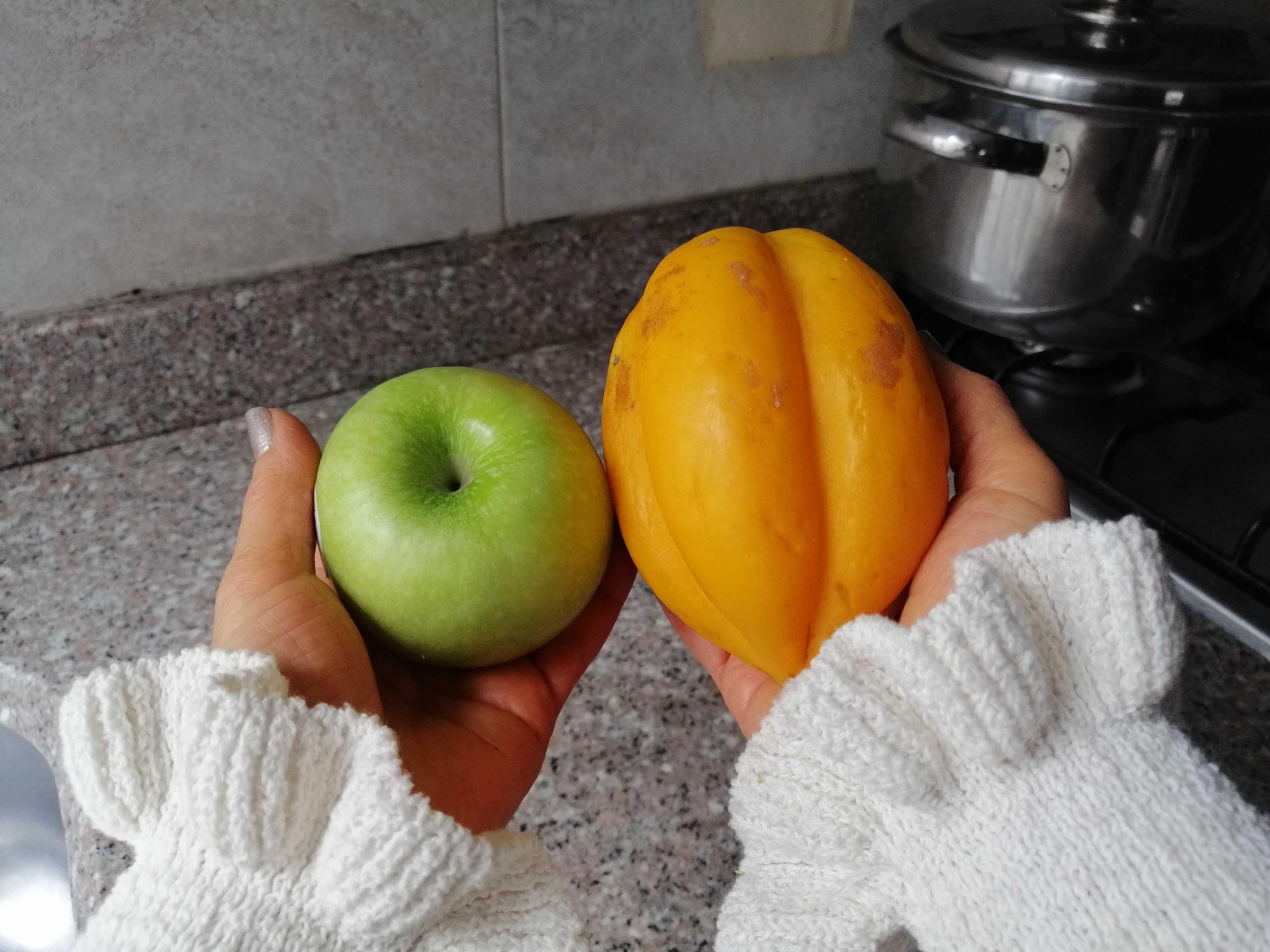 Perfect Aromatic Plants & Fruit Hot Drink (with Mountain Papaya, Apple