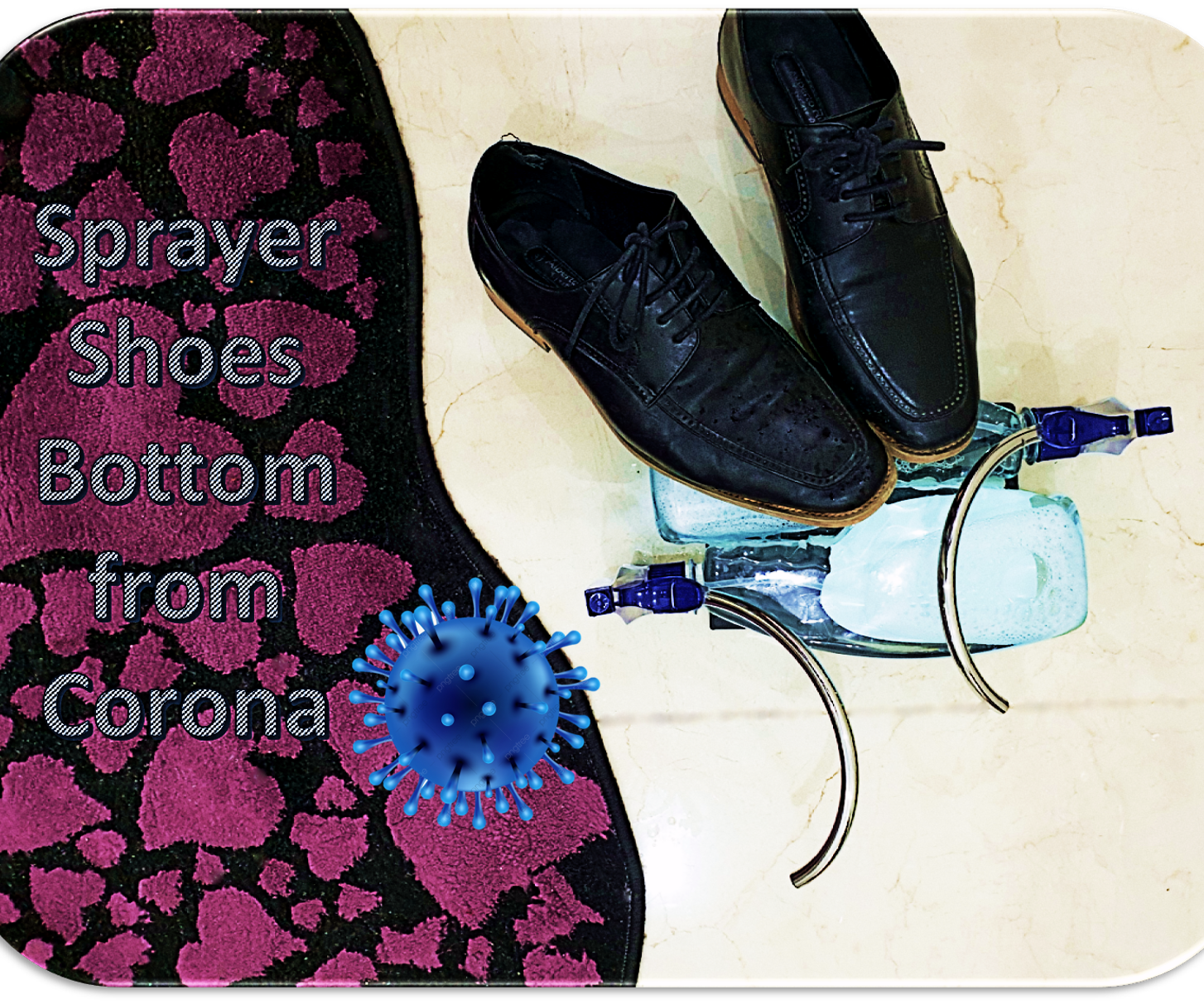 Sprayer Shoes Bottom From Corona (DIY)