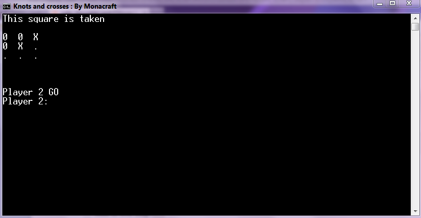 Batch Game : Noughts and Crosses using a save folder