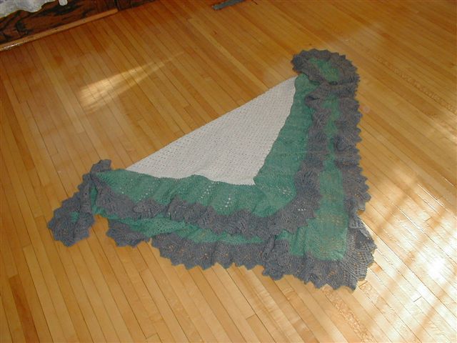 Grandma Williams Hap Shawl