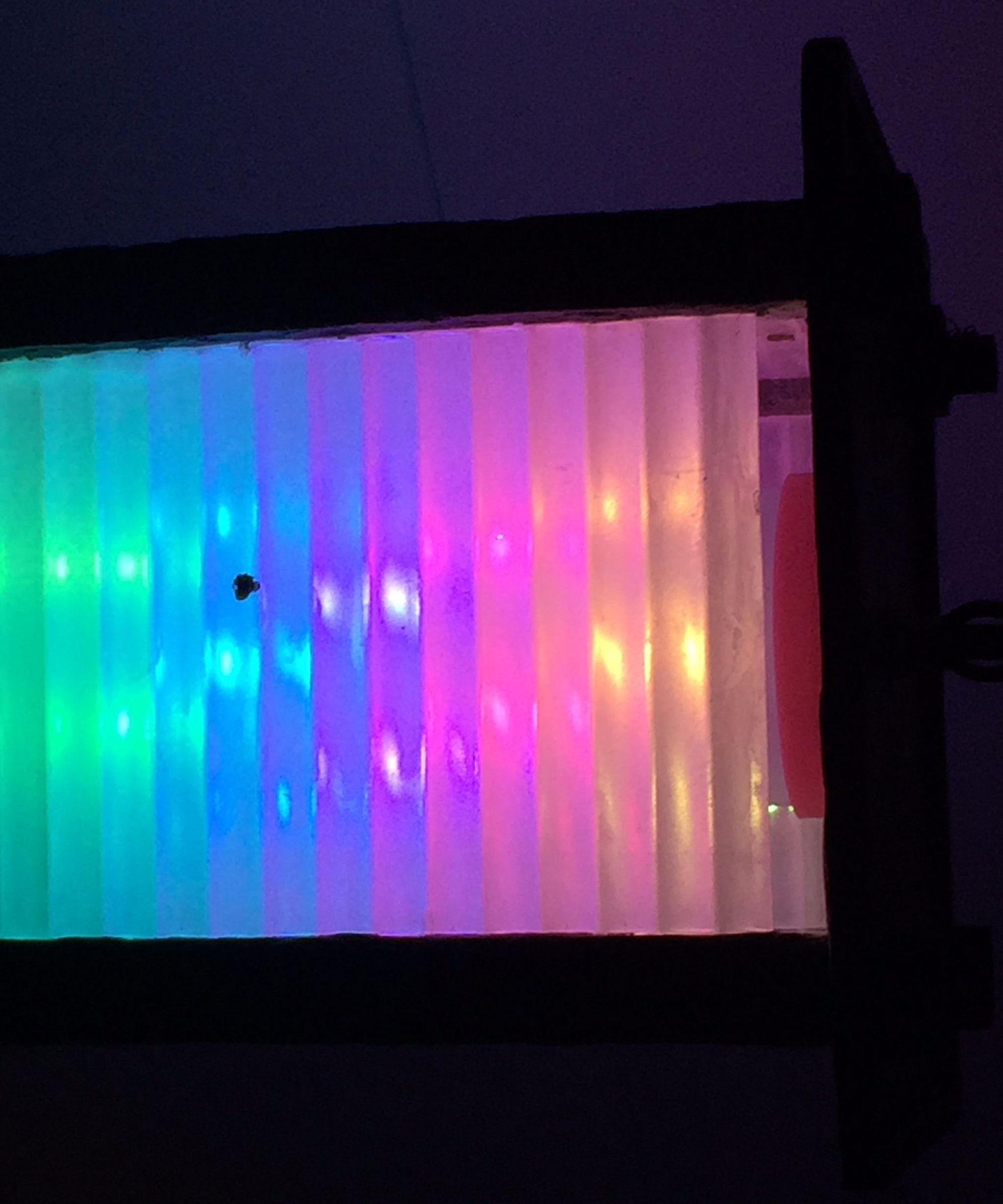 Rainbow Pastel Garden Lamp