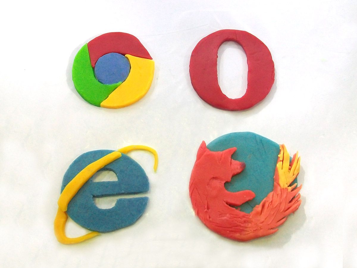 How to Make 3D Logo Browser From Clay