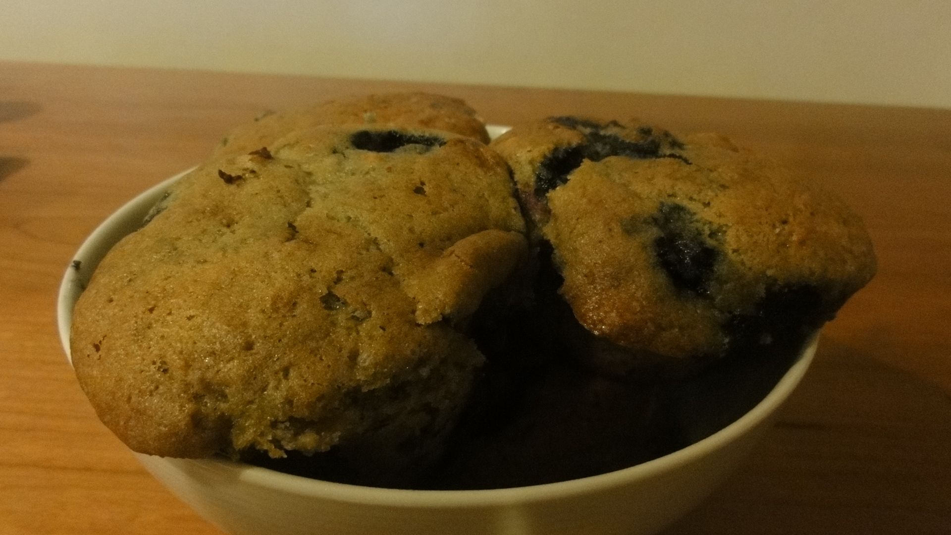 Banana Blueberry Muffins