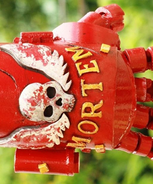 Ultra Cheap Articulated Warhammer 40k Power Fist