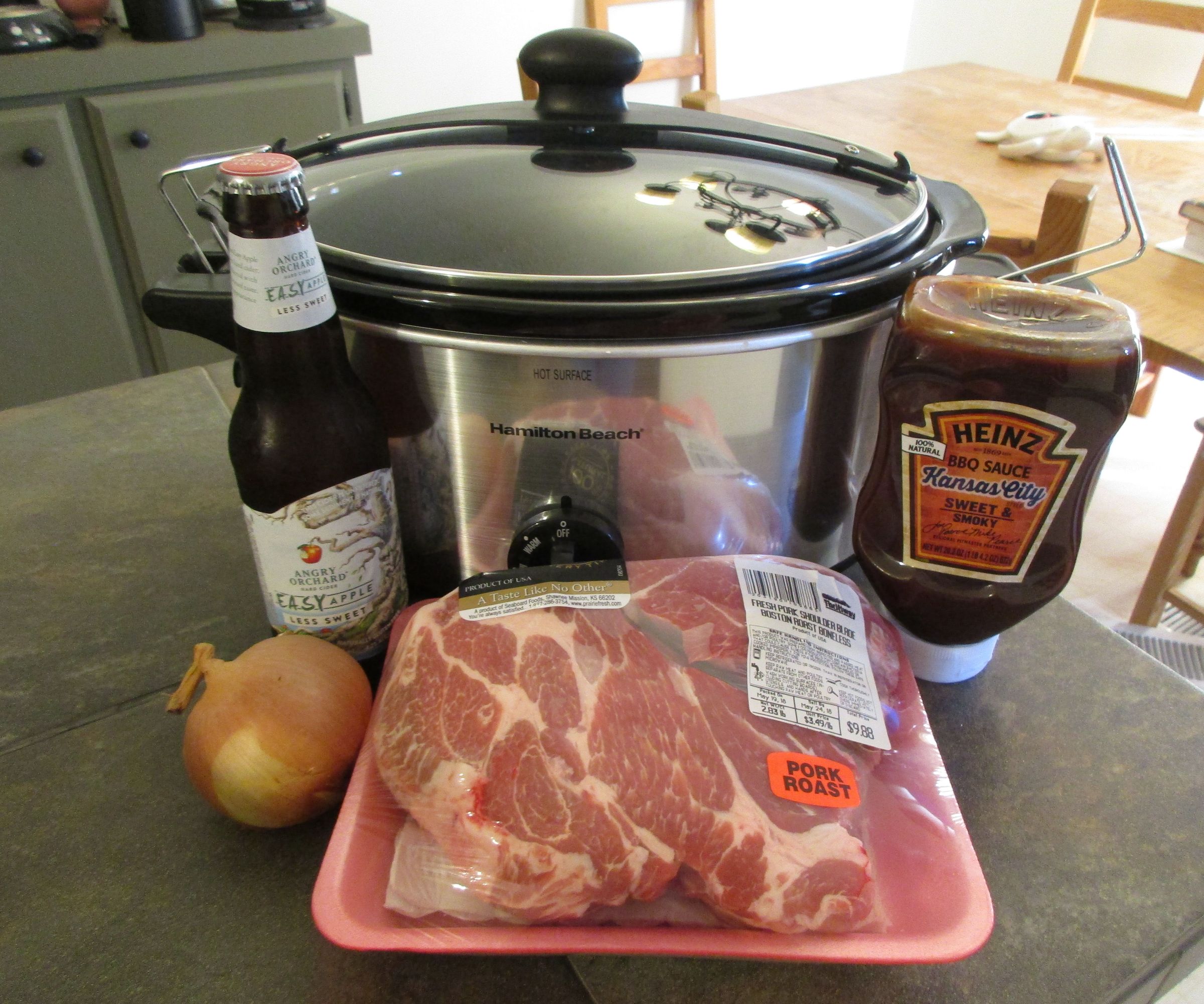 Four Ingredient Pulled Pork