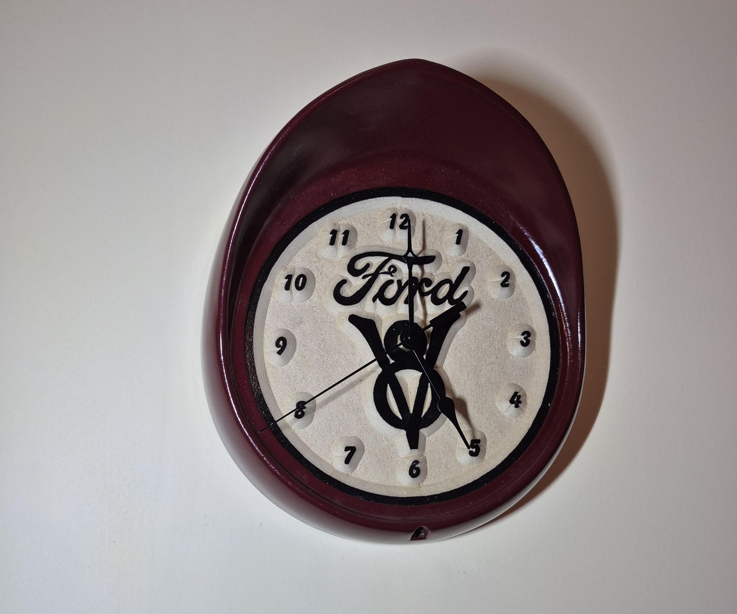 55 Ford T-Bird Headlight Clock