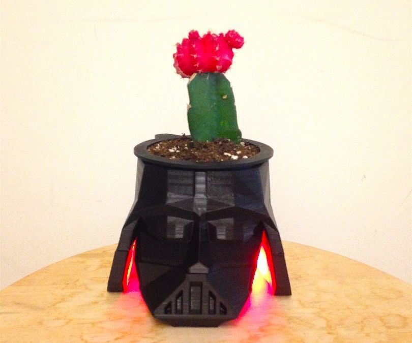 Darth Vader Planter