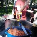 Smoked Swordfish Tacos, Baja California Style