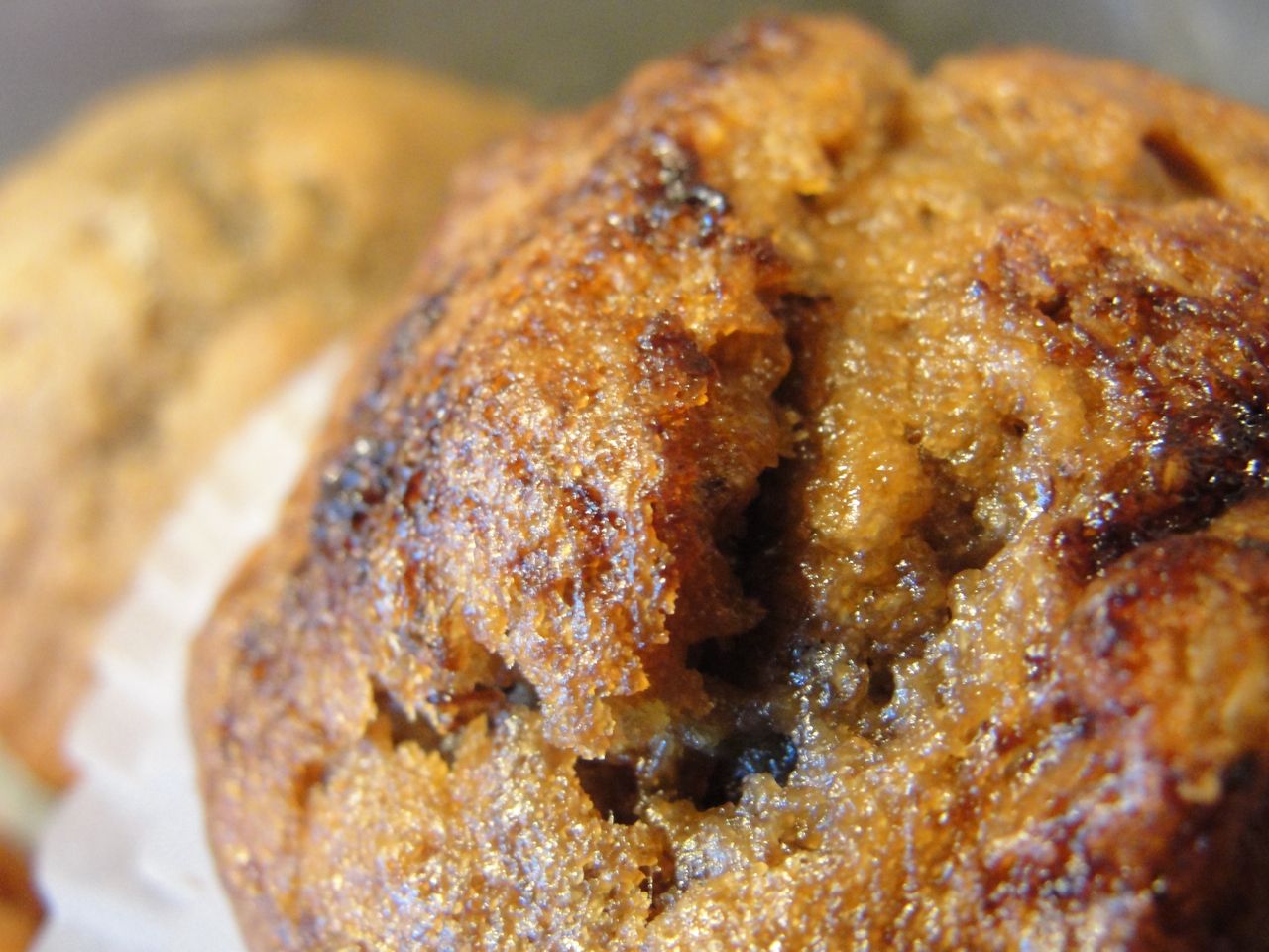 Espresso Banana Nut Muffins