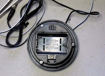 Unscrew the Battery Housing