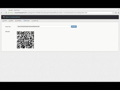 Highlight and Copy the URL in the ENTER TEXT Field.
