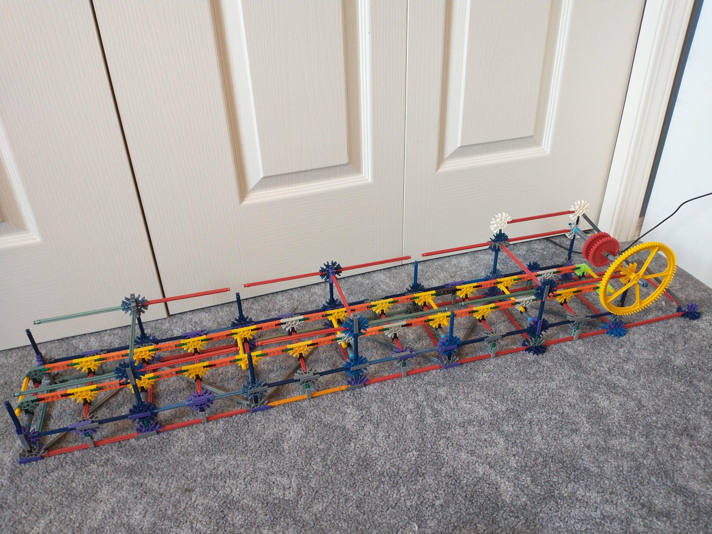 Bottle Depot, K'nex Conveyor Belt, Knex 20 Steps Instructables