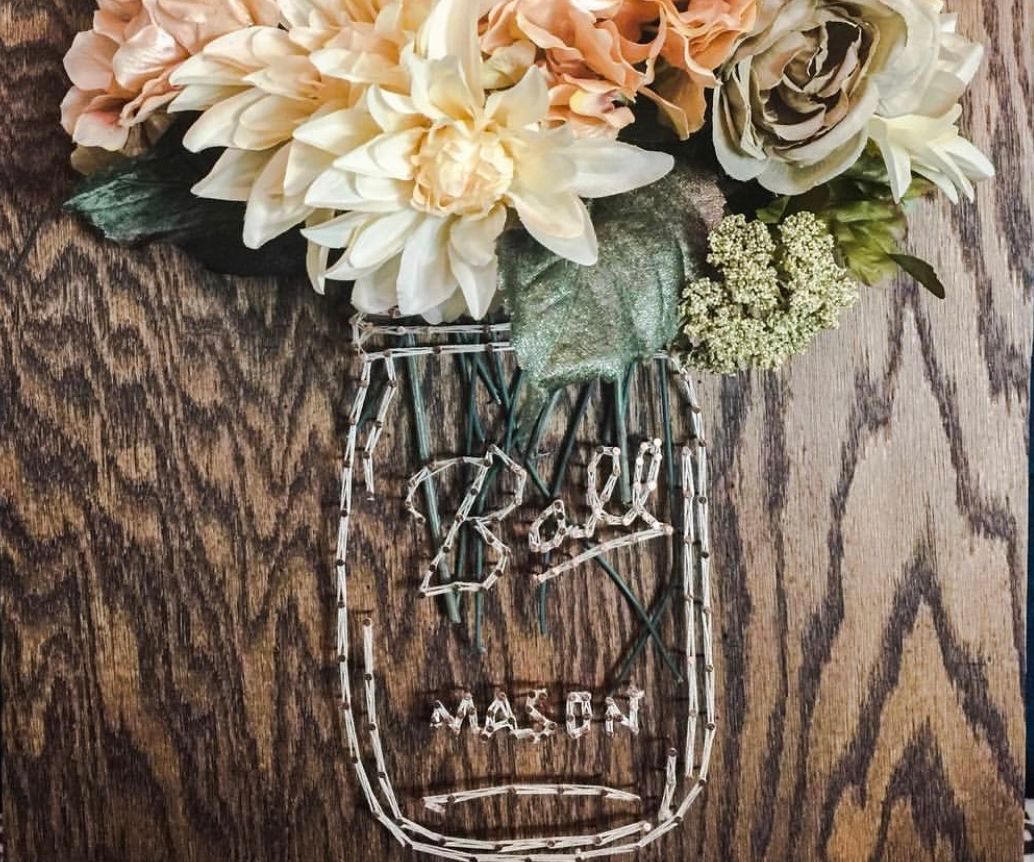 Mason Jar Yarn Art Instructables