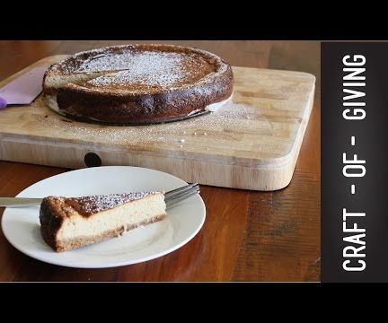 Easy Lactose Free Lime Baked Cheesecake | Craft of Giving 