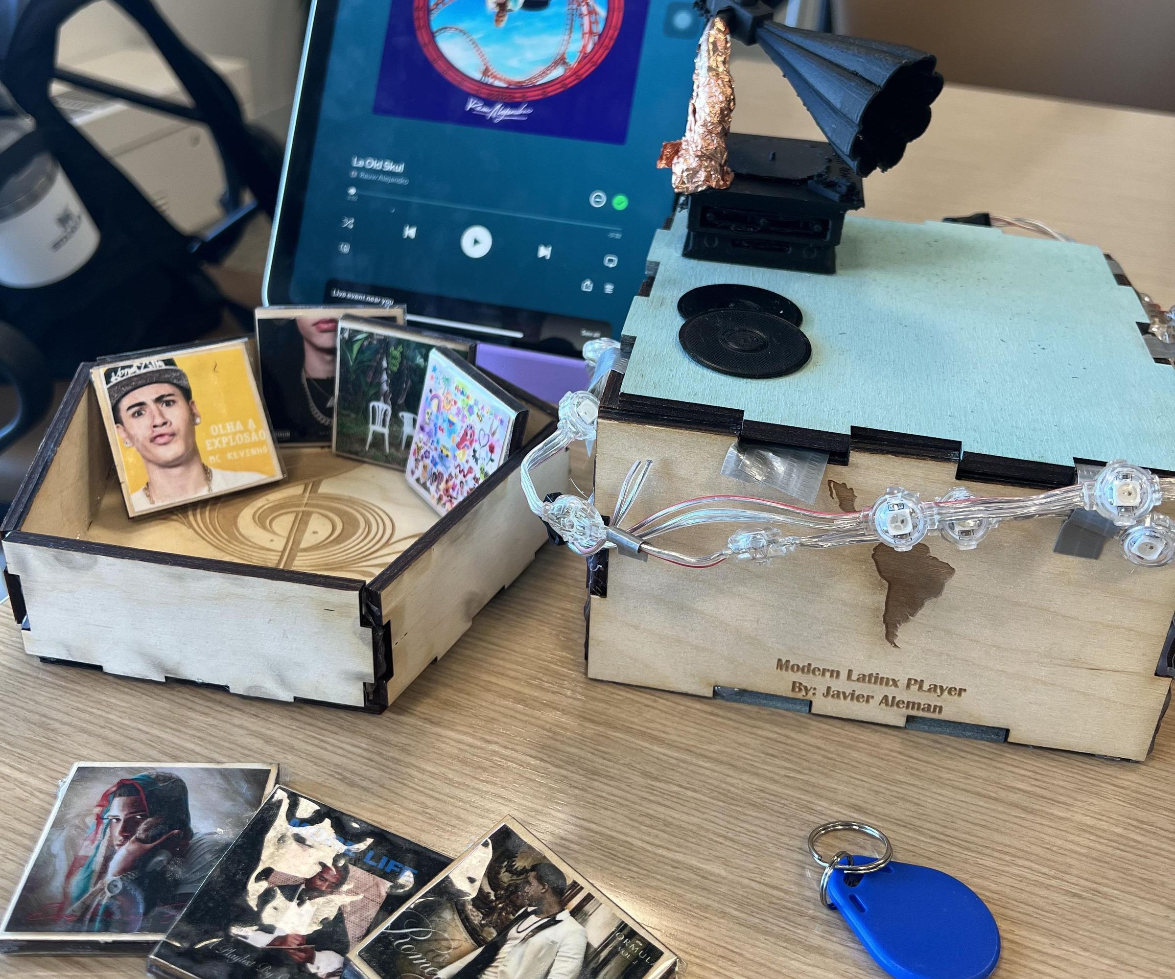 Latinx Modern Vinyl Player