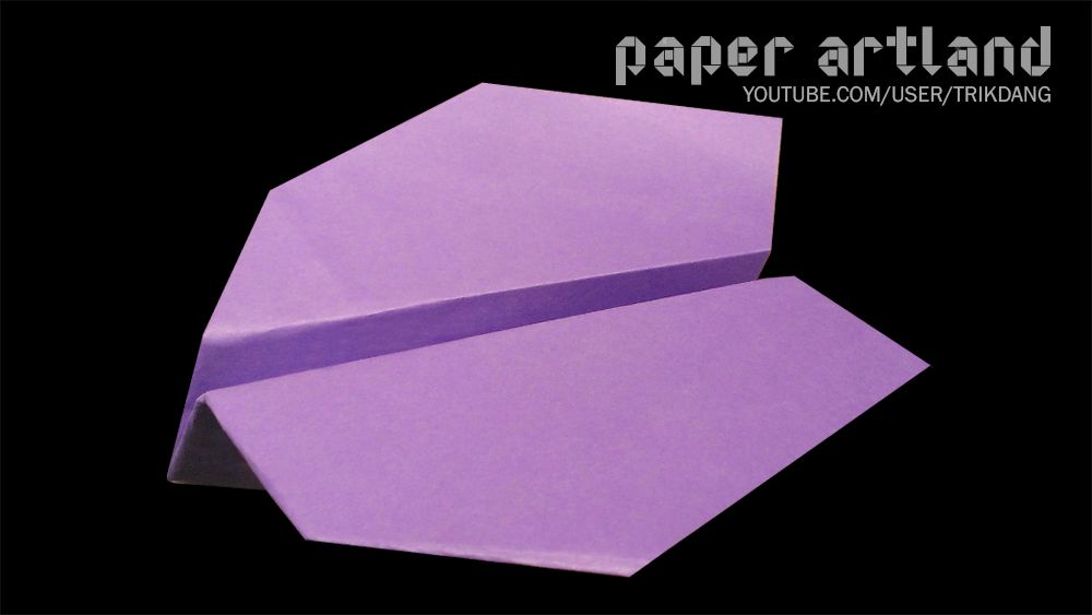 How to Make a Simple Paper Airplane: the Thunder