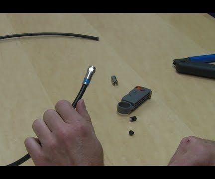 How to Terminate Coax Cable