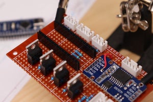 Control Board - Mosfets, I2C and Voltage Divider