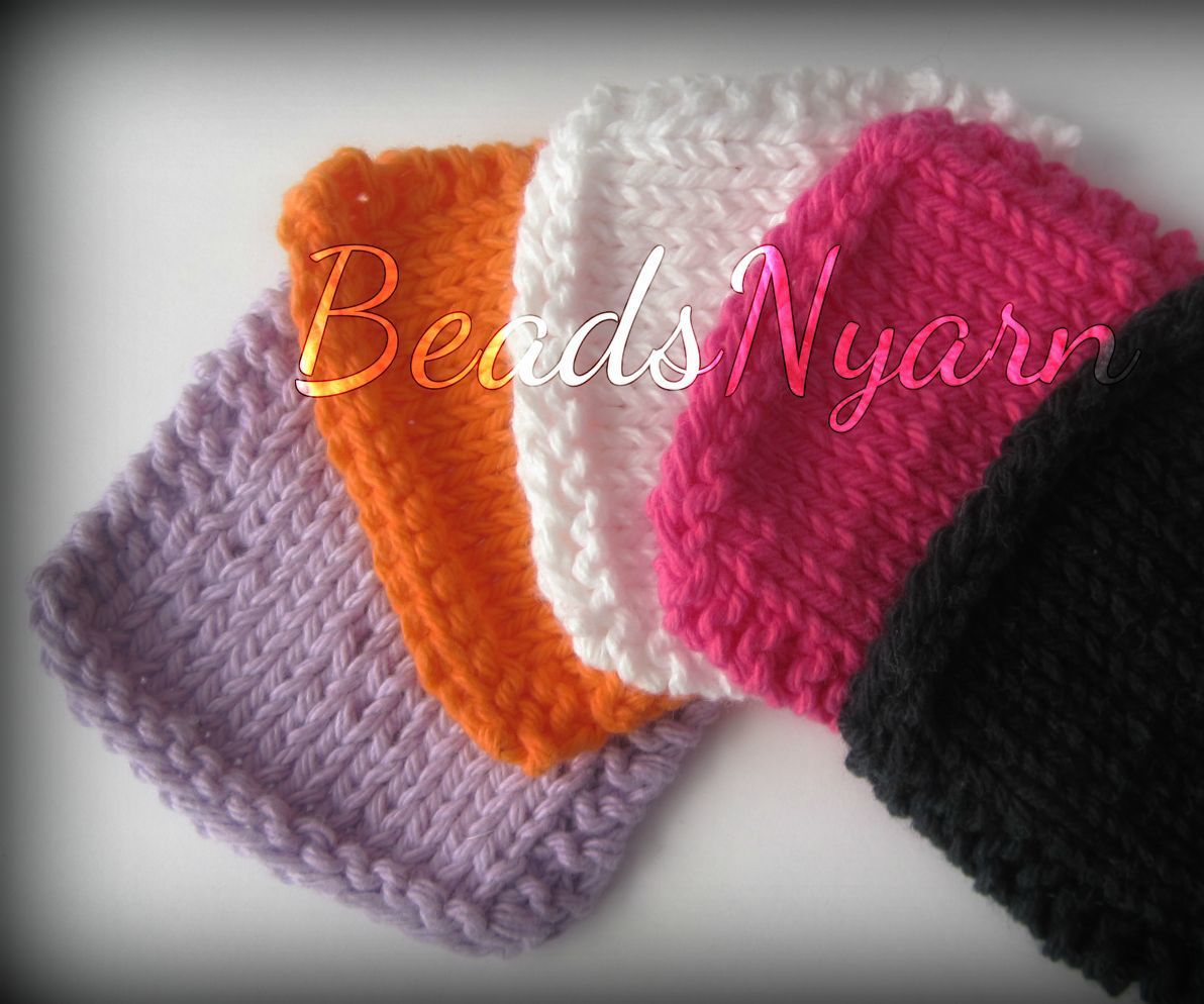 DIY - Knitted Make-up Remover Pads