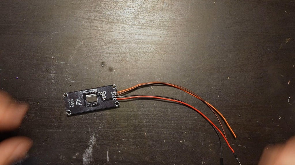 Solder the Display