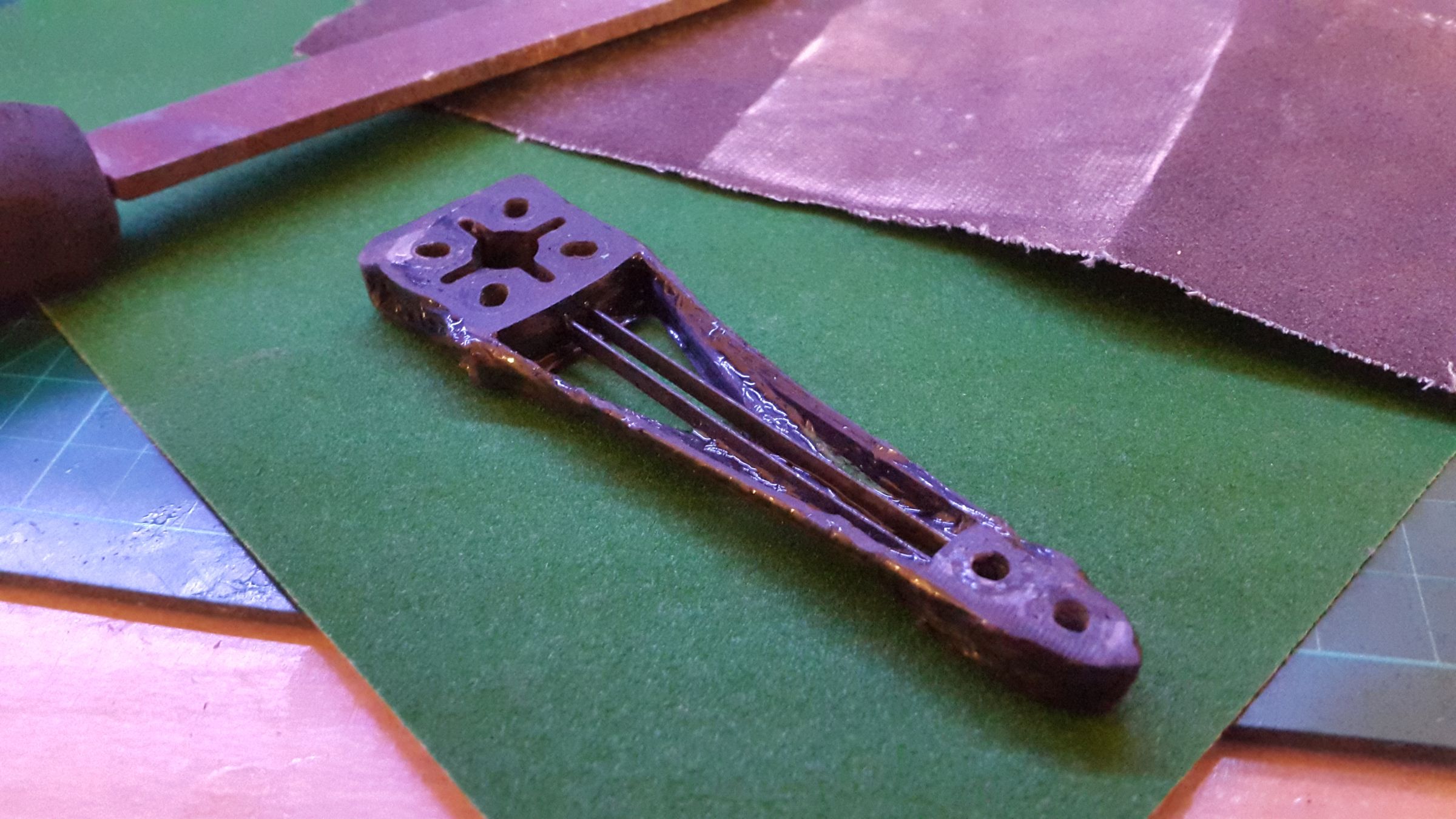 Super Strong 3D Component Carbon Fiber Parts 4 Steps (with Pictures