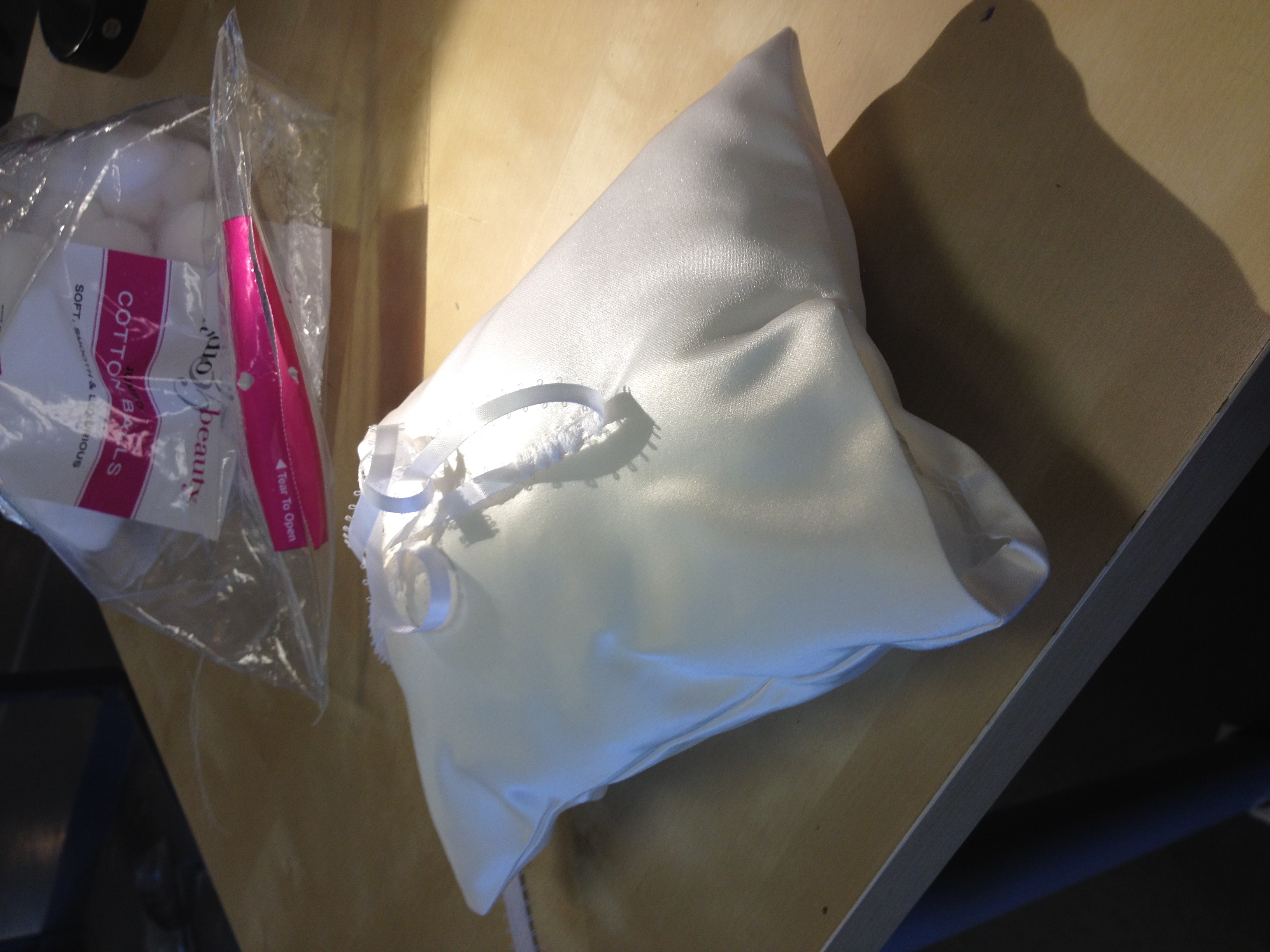 How to make a wedding ring pillow - I made it at TechShop www.techshop.ws