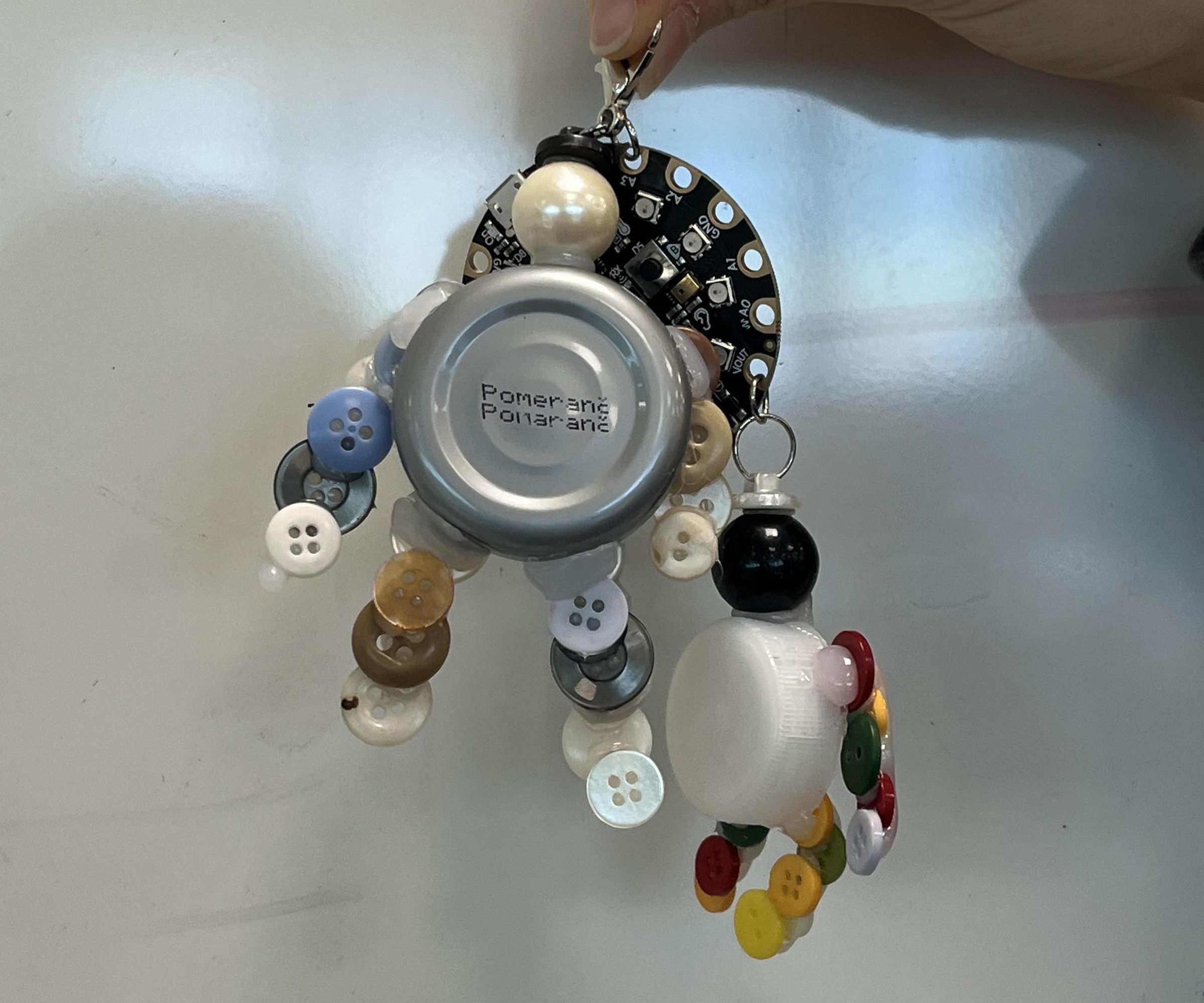 Circuit Light Key Ring