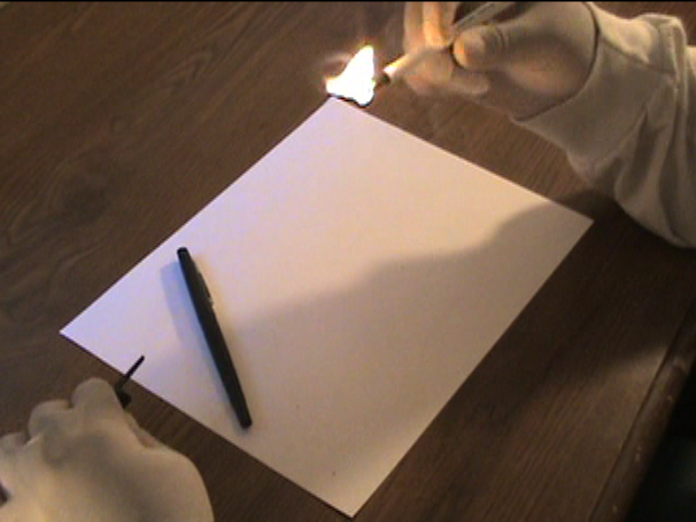 Execute the Flaming Pen Prank!!!!