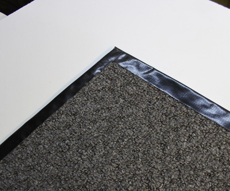 Make a Rug With Carpet Remnants And Duct Tape