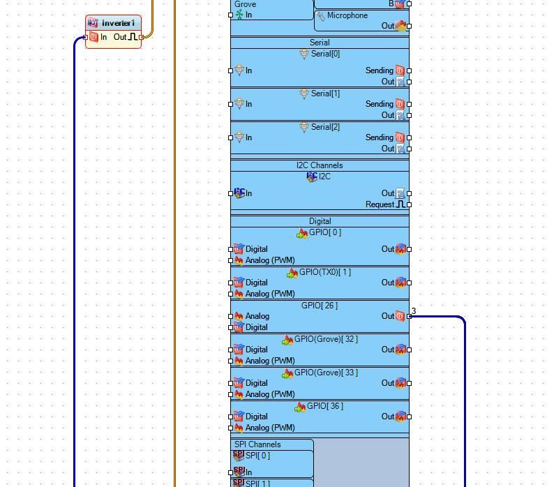 In Visuino Connect Components photo 2