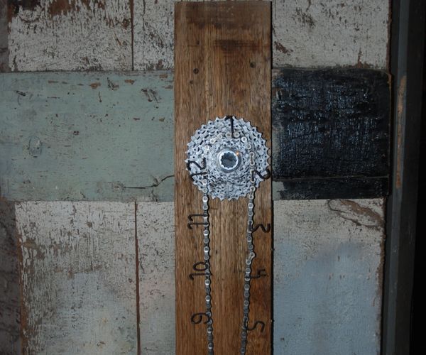 Bike Cassette Clock
