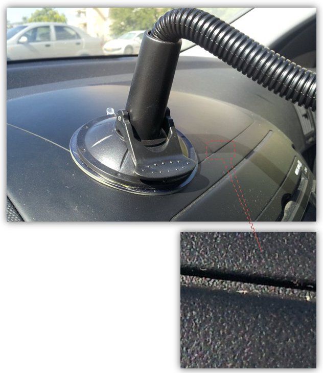Mounting Vacuum Base Holder on Rough Surfaces