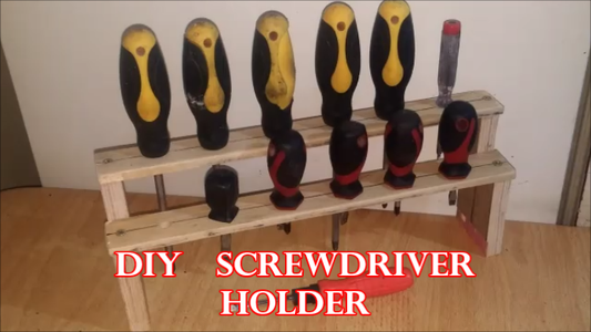Easy Homemade Screwdriver Holder : 4 Steps (with Pictures) - Instructables