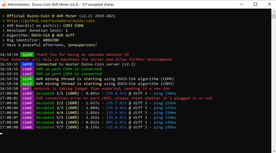 How to Mine Crypto With Your Arduinos and Other Microcontrollers : 9 ...