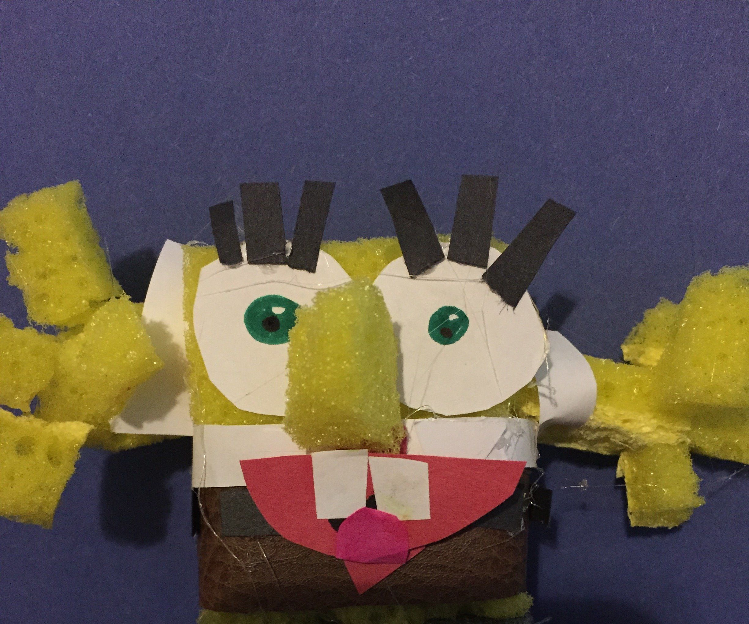 Replica 3D Little Spongebob Movie Size