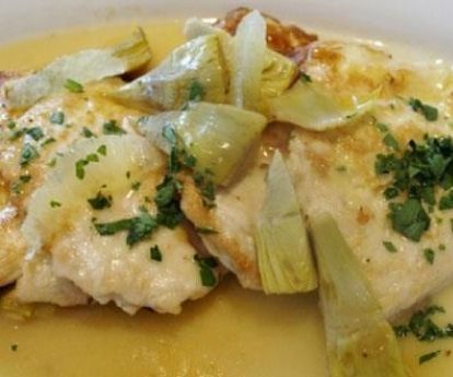 Chicken and Artichoke Stew With Egg-lemon Sauce (Avgolemono) NP