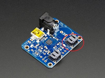 Attaching 2-Pin JST to a DC Jack